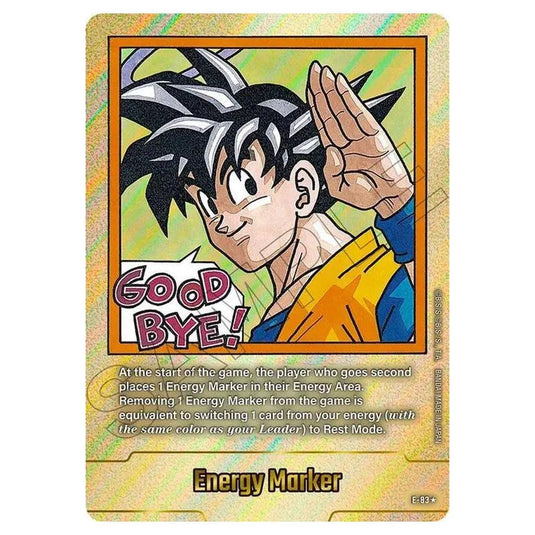 Dragon Ball Super - Fusion World Promos - "Son Goku" Energy Marker - E-83g