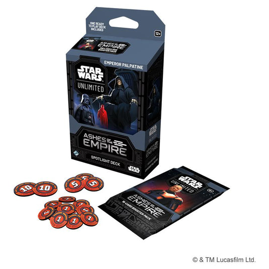 Star Wars Unlimited - Ashes of the Empire - Spotlight Deck - Emperor Palpatine
