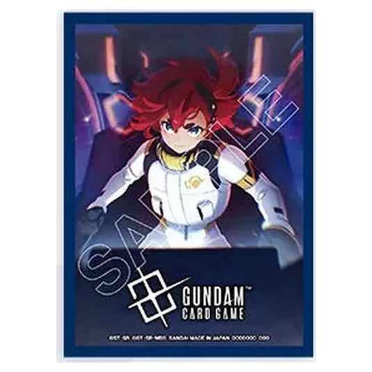 Gundam Card Game - Official Card Sleeves 02 - SulettaMercury (70 Sleeves)
