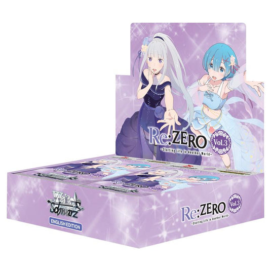 Weiss Schwarz - Re:ZERO -Starting Life in Another World- Vol.3 - Booster Box (12 Packs)