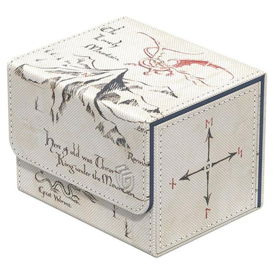Ultimate Guard - Sidewinder Xenoskin Deck Case 100+ - Magic the Gathering - The Hobbit - Thrors Map