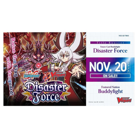 Cardfight!! Vanguard - Divinez - Future Card Buddyfight – Disaster Force - Booster Pack