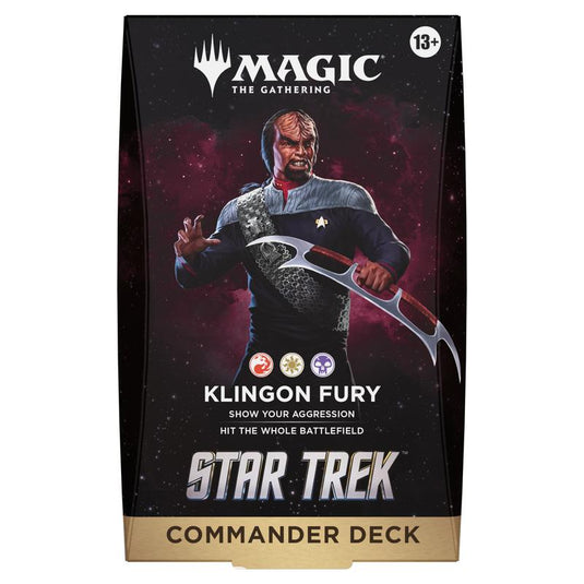 Magic The Gathering - Star Trek - Commander Deck - Klingon Fury