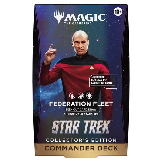 Magic The Gathering - Star Trek - Collector's Edition Commander Deck - Federation Fleet
