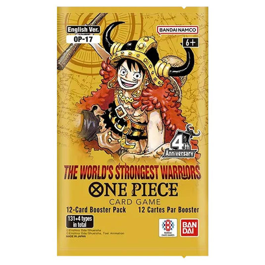 One Piece Card Game - OP-17 - The World's Strongest Warriors - Booster Pack