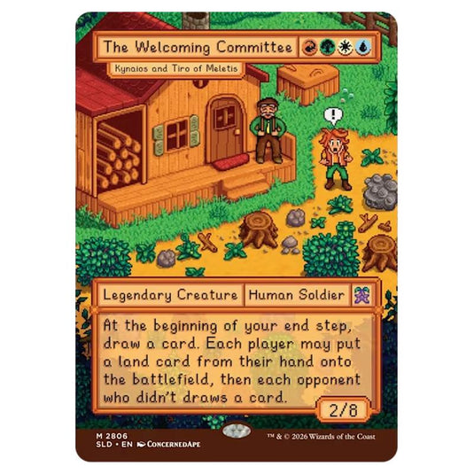 Magic the Gathering - Secret Lair x Stardew Valley: Welcome to Stardew Valley (Non-Foil Edition)