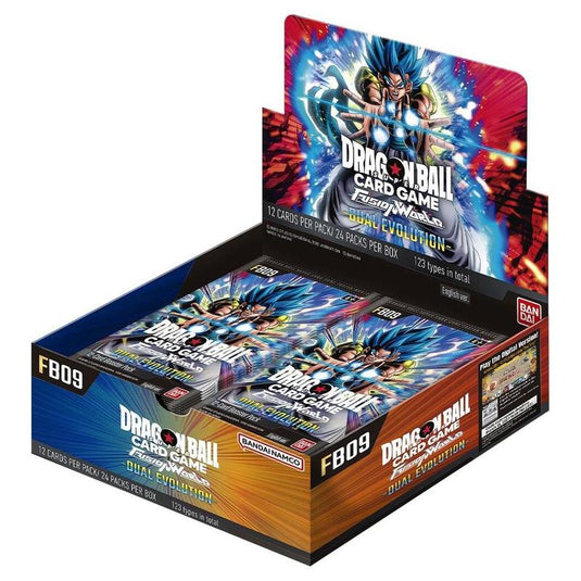Dragon Ball Super Card Game - Fusion World - FB09 - Dual Evolution - Booster Box (24 Packs)