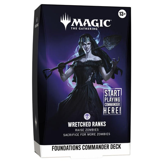 Magic The Gathering - Foundations - Commander Deck - Wretched Ranks