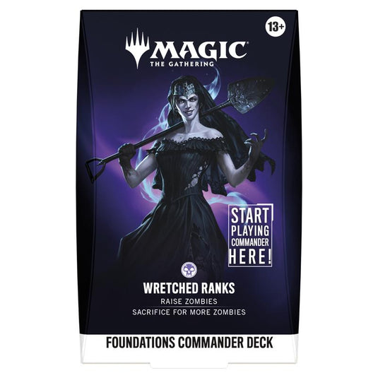 Magic The Gathering - Foundations - Commander Deck - Wretched Ranks