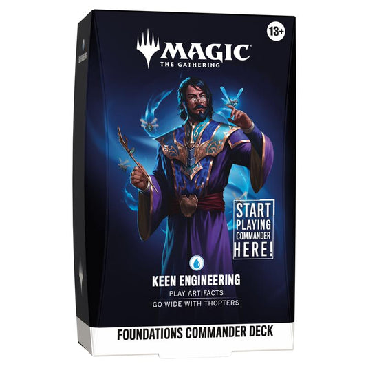 Magic The Gathering - Foundations - Commander Deck - Keen Engineering