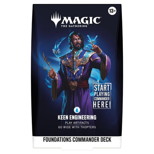 Magic The Gathering - Foundations - Commander Deck - Keen Engineering