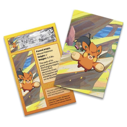 Pokemon - Scarlet & Violet - Paldea Friends - Mini Tin - Pawmi- Art Card