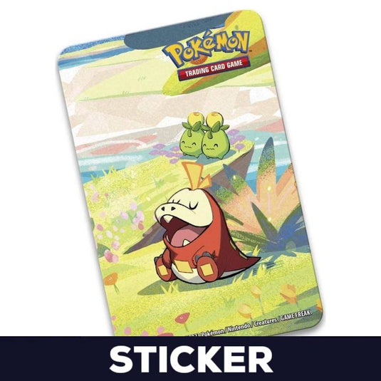 Pokemon - Scarlet & Violet - Paldea Friends - Mini Tin - Fuecoco - Sticker