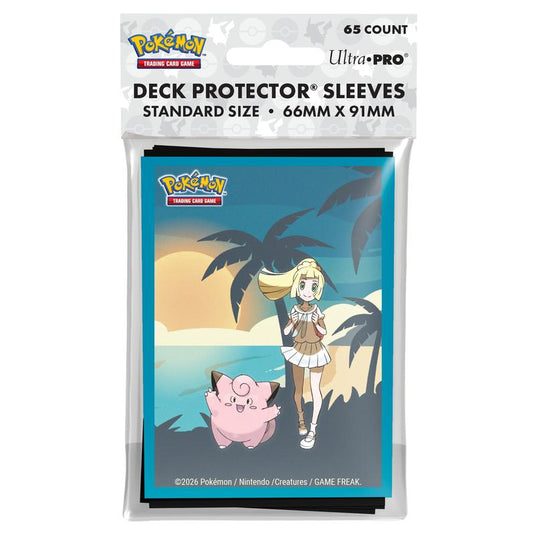 Ultra Pro - Deck Protector Sleeves - Pokemon - Lillie and Clefairy