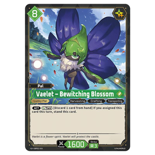 Vaelet – Bewitching Blossom card from the Palworld set Dawn of Palpagos