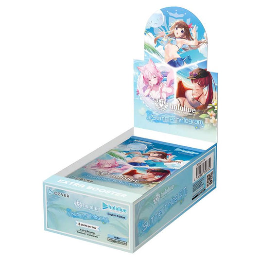 Hololive Official Card Game - Summer Hologram - Booster Box (8 Packs)