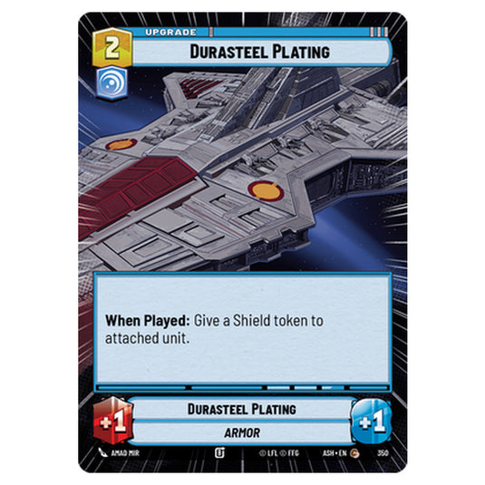 Durasteel Plating card from the Star Wars Unlimited set Ashes of the Empire