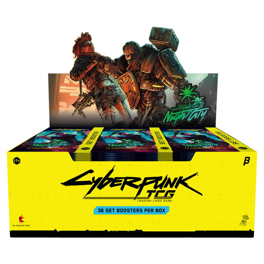 Cyberpunk TCG - Welcome to Night City - Beta Booster Box (24 Packs)