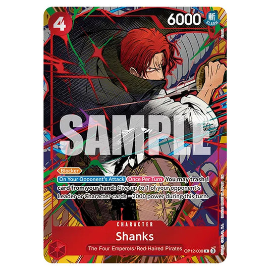 One Piece Card Game - Tin Pack Set (TS-03) - Shanks V.2