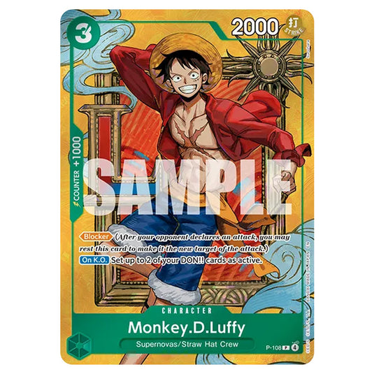 One Piece Card Game - Tin Pack Set (TS-03) - Monkey.D.Luffy V.1