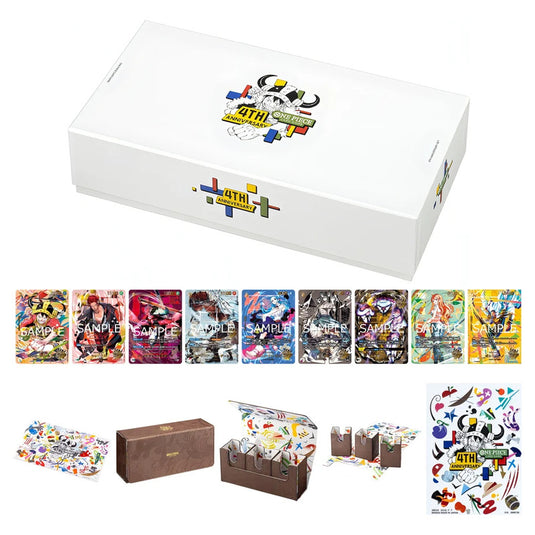 One Piece Card Game - Japanese 4th Anniversary Set