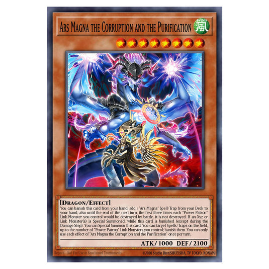 Ars Magna the Corruption and the Purification BETB-EN019 card from the Yu-Gi-Oh! set Beyond the Brave