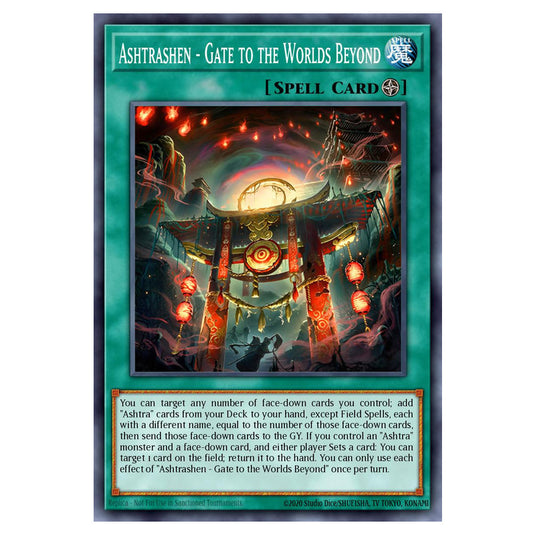 Ashtrashen - Gate to the Worlds Beyond BETB-EN057 card from the Yu-Gi-Oh! set Beyond the Brave