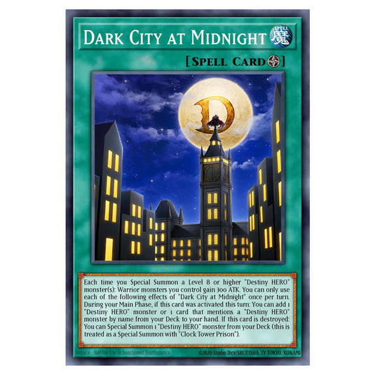 Dark City at Midnight BETB-EN062-STR card from the Yu-Gi-Oh! set Beyond the Brave