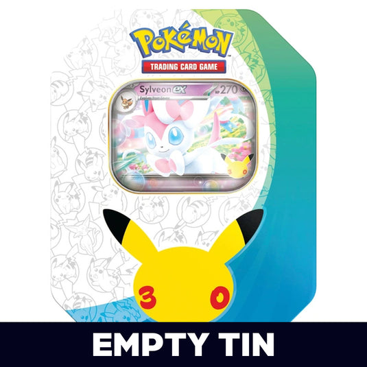 Pokemon - 30th Celebration - Tin - Sylveon ex - Empty Tin