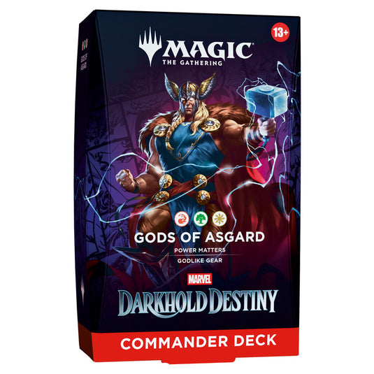 Magic The Gathering - Marvel: Darkhold Destiny - Commander Deck - Gods of Asgard