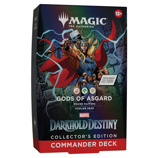Magic The Gathering - Marvel: Darkhold Destiny - Collector Commander Deck - Gods of Asgard