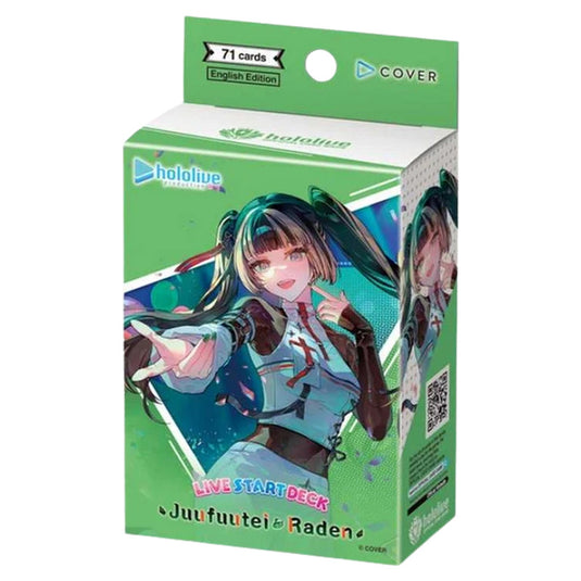 Hololive Official Card Game - Live Start Deck - Juufuutei Raden