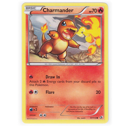 Pokemon - Black & White - Legendary Treasures - Charmander - 17/113