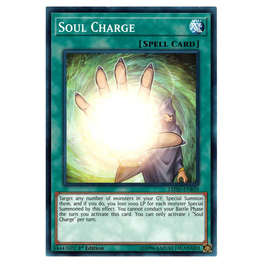 Yu-Gi-Oh! - Legendary Hero Decks - Soul Charge (Common) LEHD-ENB20