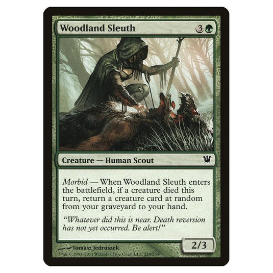 Magic the Gathering - Innistrad - Woodland Sleuth - 210/264