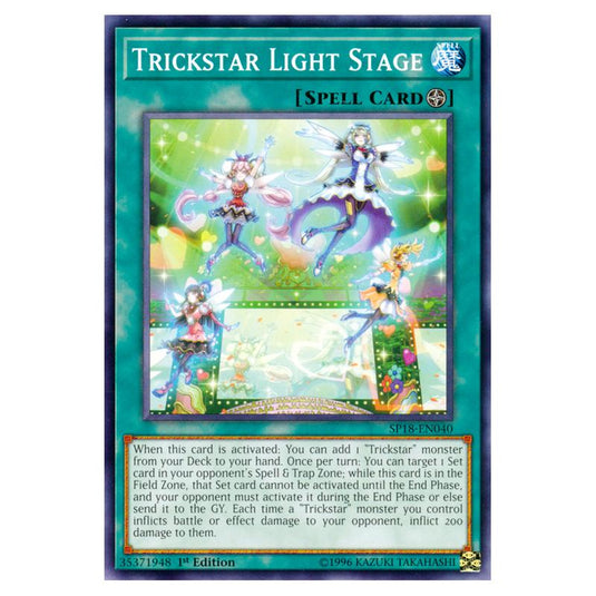 Yu-Gi-Oh! - Star Pack VRAINS - Trickstar Light Stage (Common) SP18-EN040