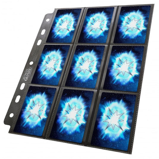 Ultimate Guard -18-Pocket Compact Pages - Mini American Black (10)