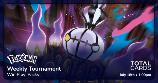 Pokémon - Weekly Tournament - Saturday 1pm (18/07/26)