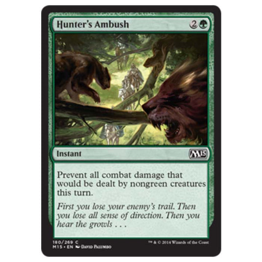 Magic the Gathering - M15 Core Set - Hunter's Ambush - 180/269