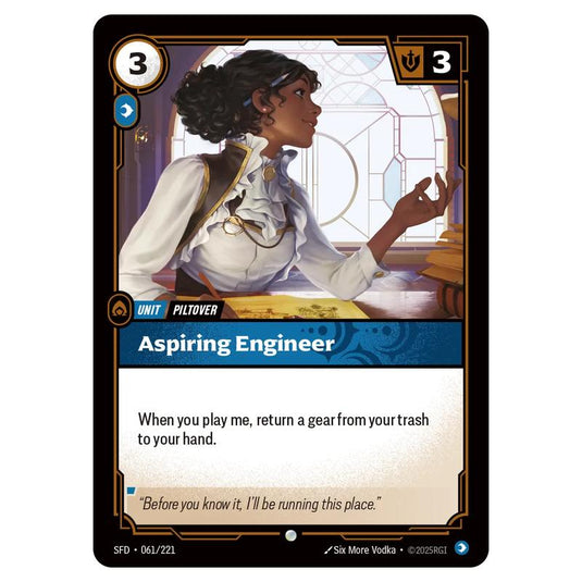 Riftbound: League of Legends TCG - Spiritforged - Aspiring Engineer - 061/221