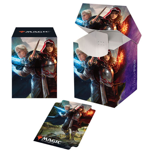 Ultra Pro - PRO 100 + Deck Box - Magic: The Gathering Throne of Eldraine V1