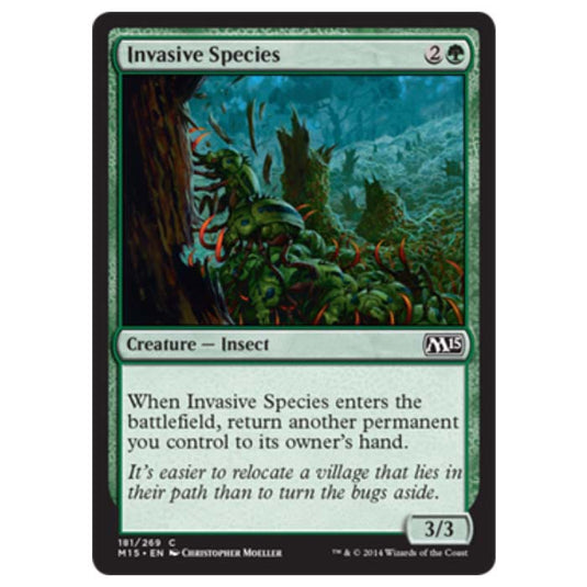Magic the Gathering - M15 Core Set - Invasive Species - 181/269