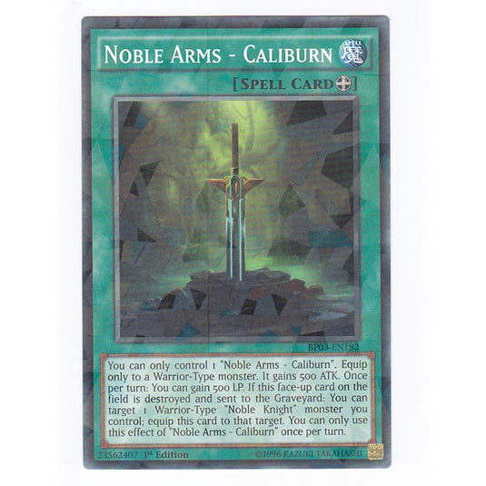 Yu-Gi-Oh! - Battle Pack 3 - Noble Arms - Caliburn - 182/237 (Foil)