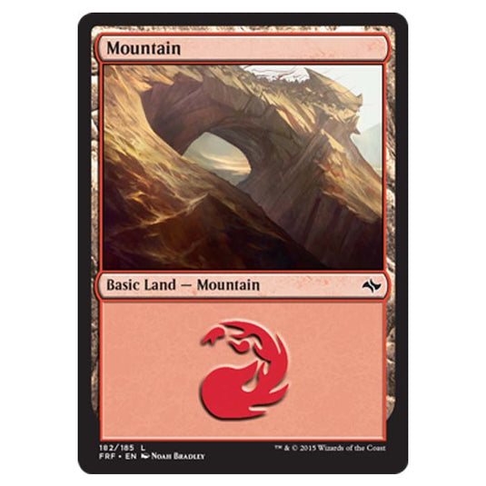 Magic the Gathering - Fate Reforged - Mountain - 182/185
