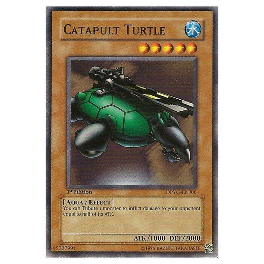 Yu-Gi-Oh! - Duelist Pack - Yugi - Catapult Turtle (Common) DPYG-EN006