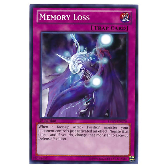 Yu-Gi-Oh! - Lord of the Tachyon Galaxy - Memory Loss (Common) LTGY-EN070