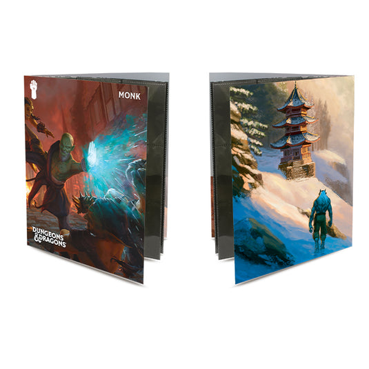 Ultra Pro - Class Folio with Stickers for Dungeons & Dragons - Monk