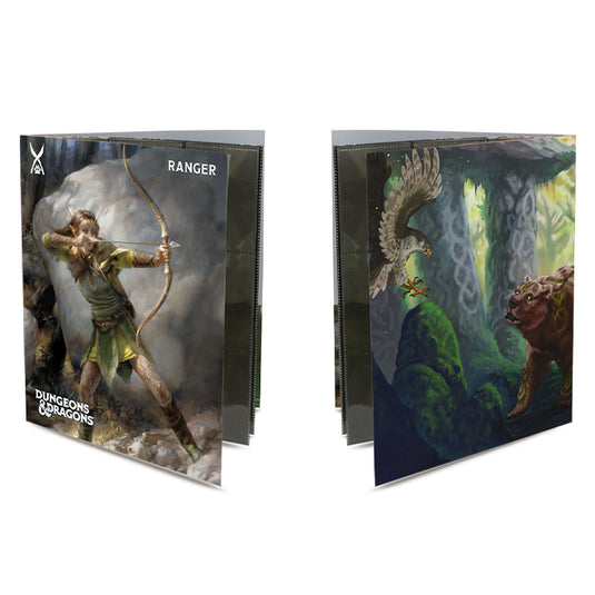 Ultra Pro - Class Folio with Stickers for Dungeons & Dragons - Ranger