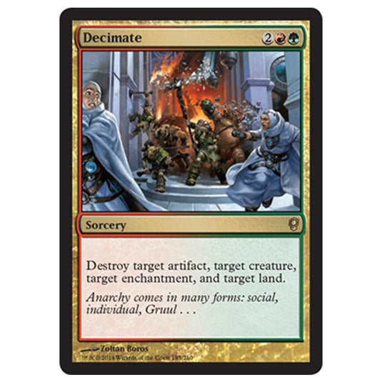 Magic the Gathering - Conspiracy - Decimate - 185/210