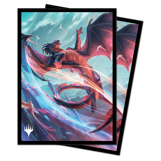 Ultra Pro - Magic the Gathering - Strixhaven - Standard Deck Protectors - Galazeth Prismari (100 Sleeves)